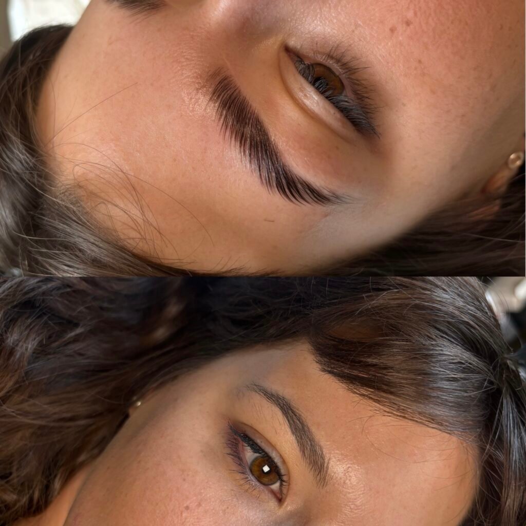 Browlift réalisé dans notre institut de beauté à Montauban