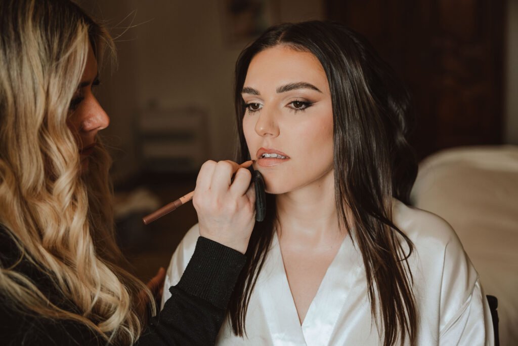 Maquillage professionnel à Montauban réalisé pour un mariage